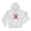 Delulu University Estb. 1996 Unisex Hoodie White