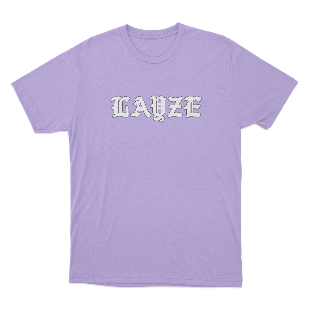 Layze Logo Unisex T Shirt Purple Layze Logo Unisex T Shirt Purple