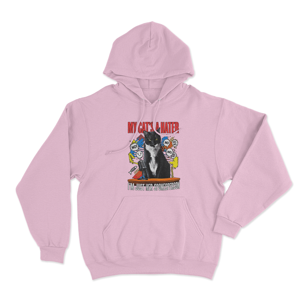 Stormy's Spokeperson Unisex Hoodie Pink Stormys Spokeperson Unisex Hoodie Pink